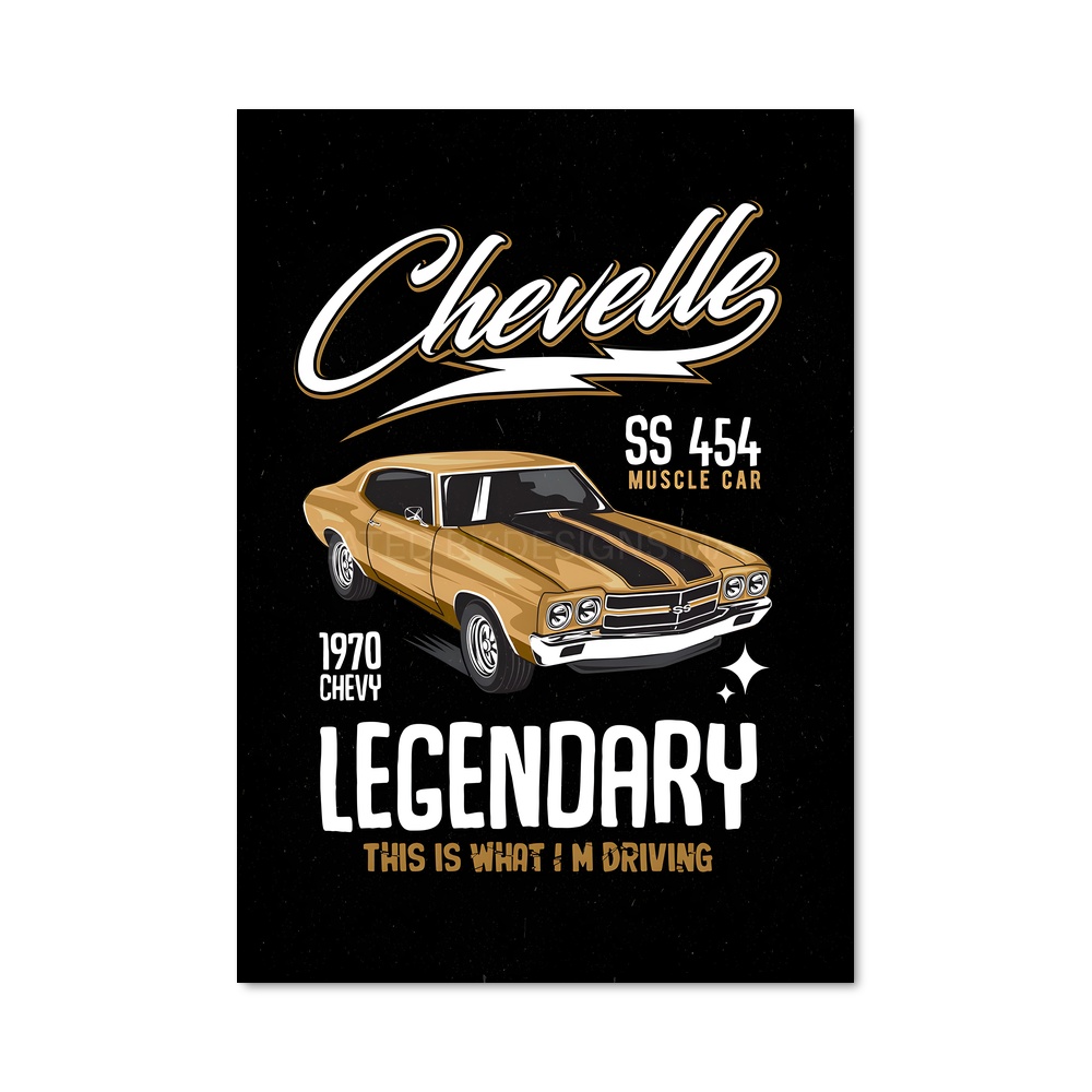 Poster Légende de la Route
